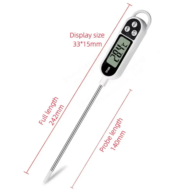 TP300 Digital Kitchen Food Thermometer For Meat Cooking Probe BBQ Electronic Oven Tools