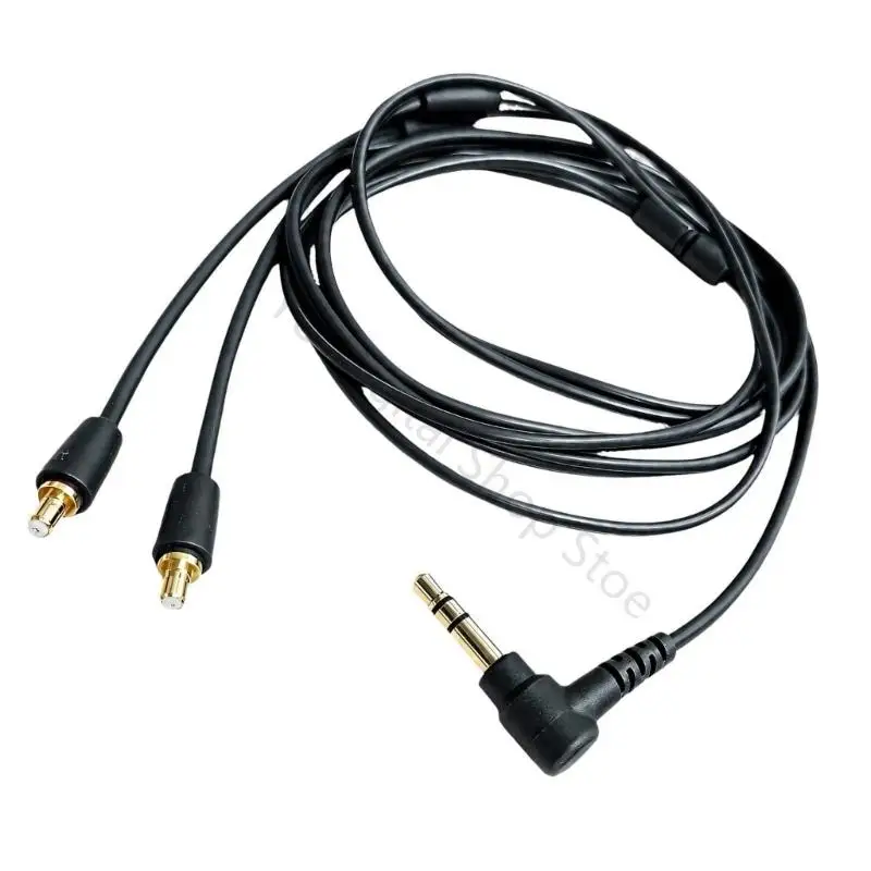 96BA Flexibles Kopfhörer-Ersatzkabel mit 3,5 mm rechtwinkligem Stecker, für LS40 LS50 LS60 LS70, 47,24-Zoll-Kabel für Zuhause – Detail 8