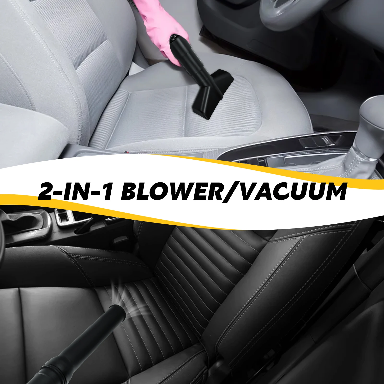 منفاخ أوراق شجر لاسلكي بدون فرش لبطارية ديوالت 20 فولت 6 سرعات 180 ميجا في الساعة 2 في 1 منفاخ كهربائي ومكنسة كهربائية (بدون بطارية)