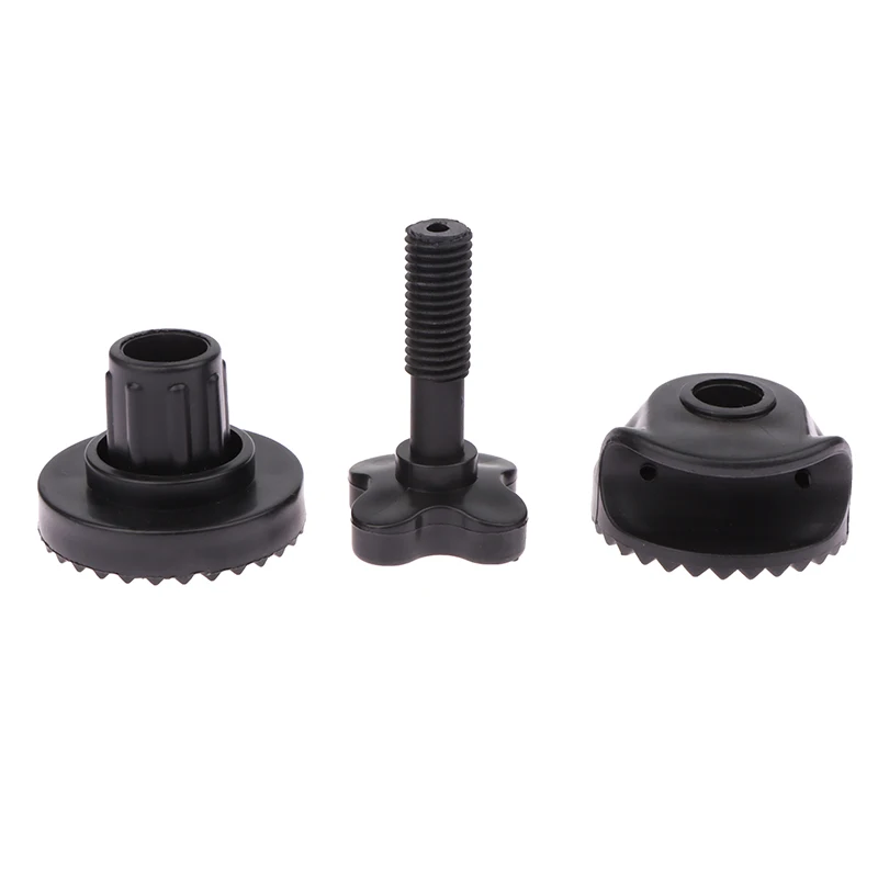 1PC Screws Fix Plastic Screws Reliable And Sturdy Black Plastic Screw Bolts For Your For Garden Swing Chair Canopy