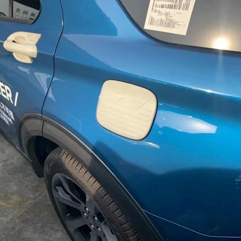 

For Ford Explorer 2023 2024 Chrome Gas Cap Fuel Tank Cover Trim Exterior Accessories Styling Car Sticker