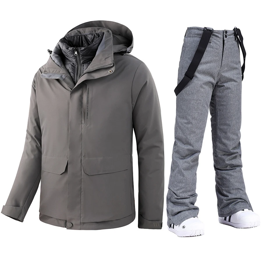 Doudoune thermique imperméable et pantalon 506 pour homme, combinaison de ski et de snowboard, haute qualité, hiver, nouveau, 2022