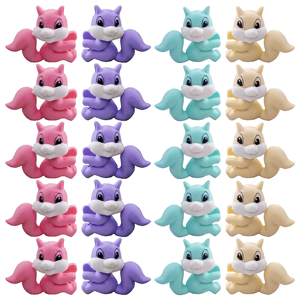 

36 Pcs Squirrel Eraser Fun Erasers for Students Bulk Kids Holiday Animals Mini Tiny Pencils