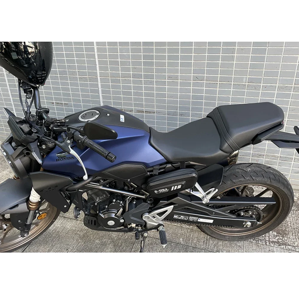 Motorcycle Side Pack Triangle Storage Waterproof Luggage Travel Bag For Macbor Eight Mile 125 500 Lord Martin Montana XR1 XR3 25