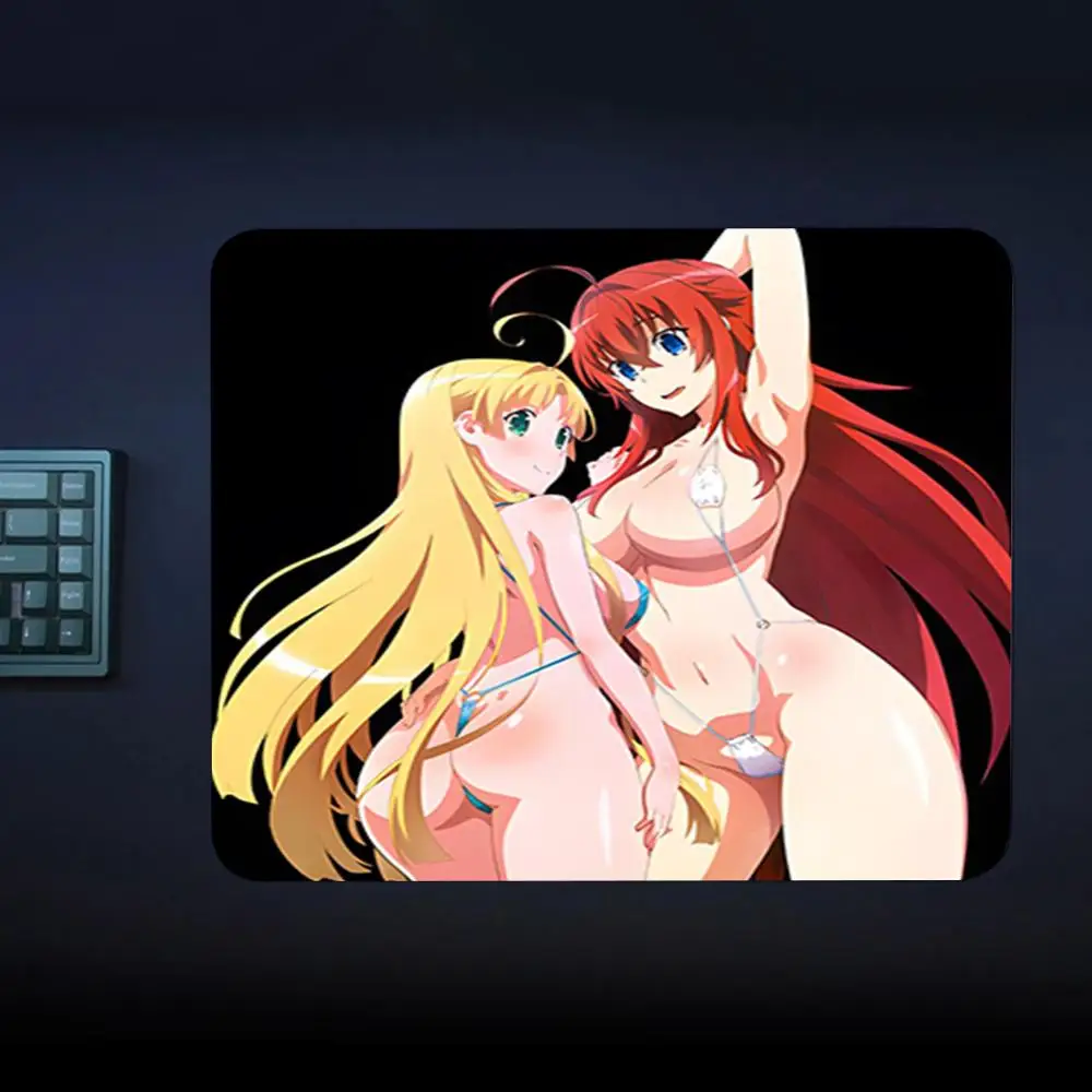 Rias Gremory High School DxD ماوس الوسادة ألعاب الكمبيوتر المحمولة ماوس الوسادة ألعاب السجاد لوحة المفاتيح حصيرة مكتب حامي أنيمي الكرتون مسند الماوس