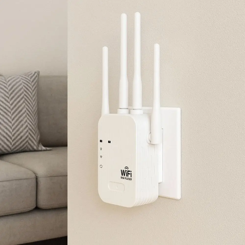 

Прочный 4-антенный повторитель Wi-Fi, стабильный высокоскоростной усилитель Wi-Fi, двухдиапазонный расширитель тепла, потоковая передача Wi-Fi