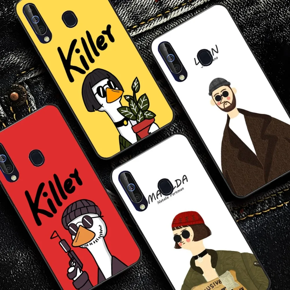 Cartoon Killer Leon Uncle Girl Phone Case For Samsung A 10 11 12 13 20 21 22 30 31 32 40 51 52 53 70 71 72 73 91 13 shell