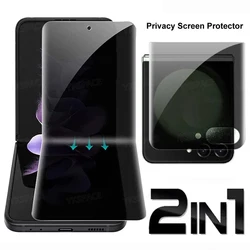 Inner External Privacy Anti-Spy Hydrogel Film For MOTOROLA Moto Razr 40 50 60 Ultra Plus 2025 2024 2023 Soft Screen Protector