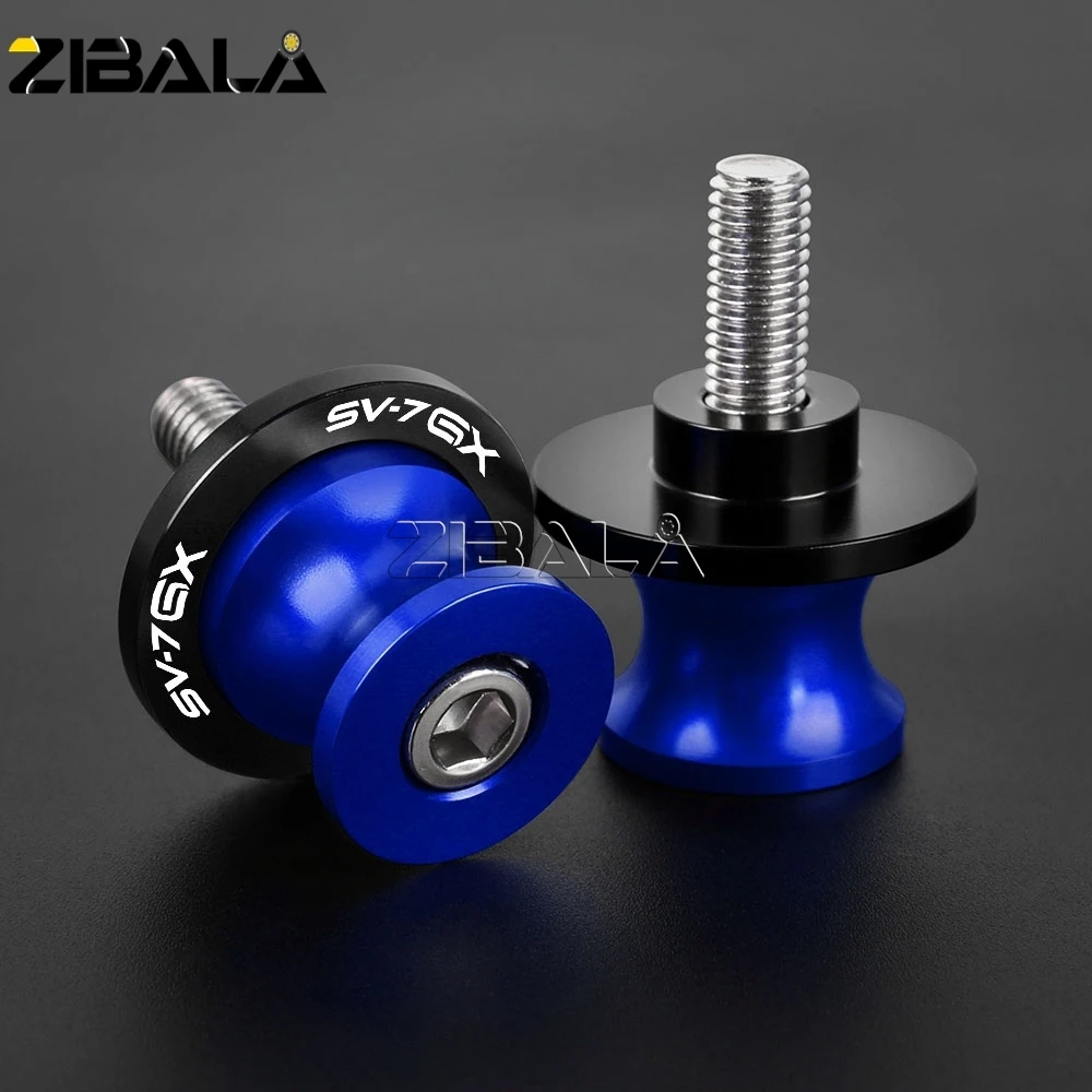 SV-7GX CNC Aluminum Swingarm Spools Rear Stand Screws Sliders For Suzuki SV7GX SV 7GX SV7 GX 2026 2027 Motorcycles Accessories