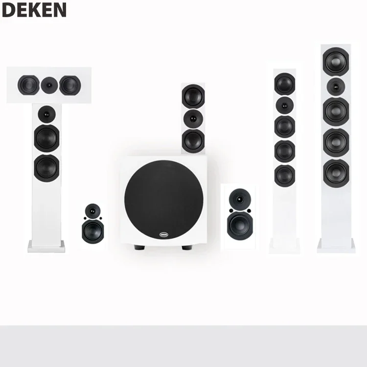 DEKEN SLIM 70 Factory Price 5.1 Home Theater Audio Hifi Powerful Floor Standing Speakers Living Room Home Theater System Speaker