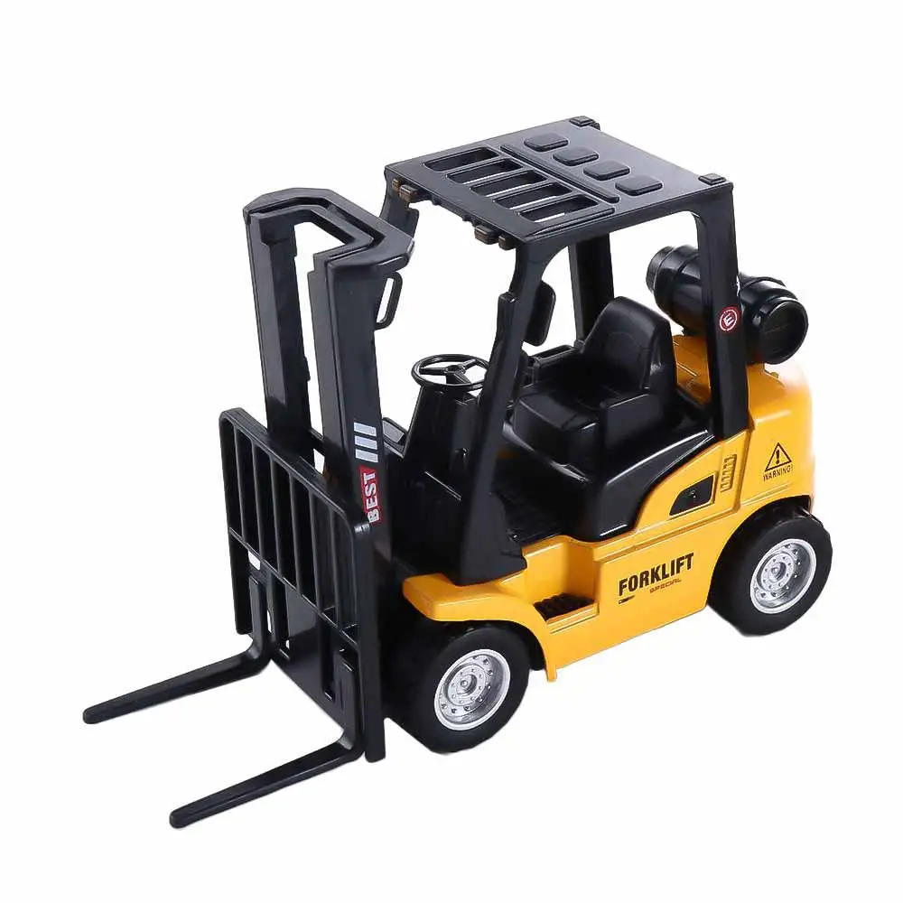 Car Toy Vehicles Car  Model Car Play Toy Forklift Friction Toy Vehicle Construction Die-Cast Model Pallet Interactive Toy