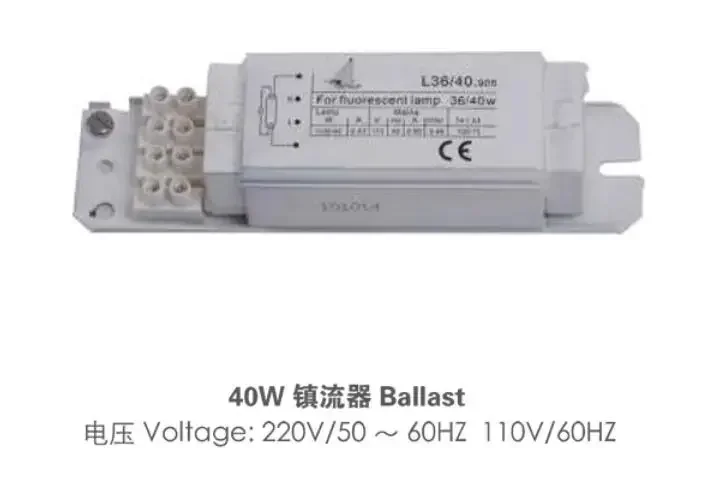 Shanghai Liangzhou Marine 110V220V Fluorescent Lamp Inductance Ballast 8/15/20/30/40W Genuine