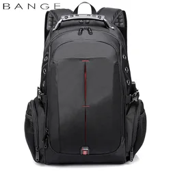 Bange Men backpack large capa large capacity 16inch laptop backpack USB charge waterproof 40L travel bag Rucksack schoolbag back