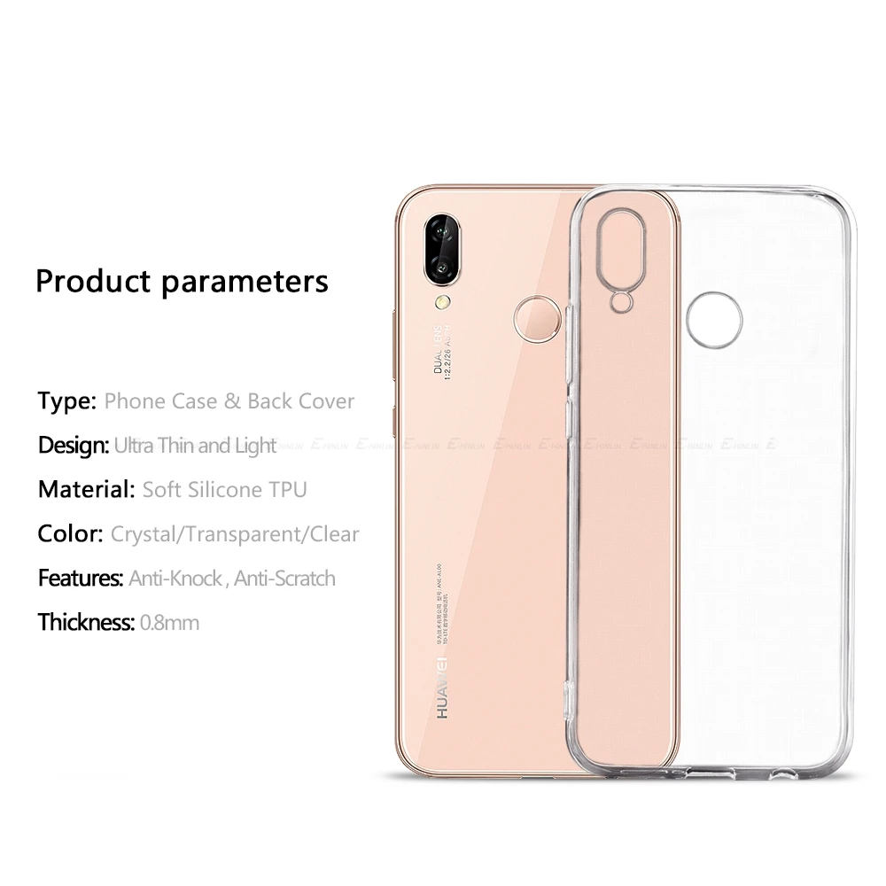 Clear Soft Silicone Back Cover For HuaWei Nova 11 Ultra Y71 Y61 Y90 Y70 Y60 10 9 8 7 6 SE 8i 7i 5i 5 Pro Plus 3i TPU Phone Case