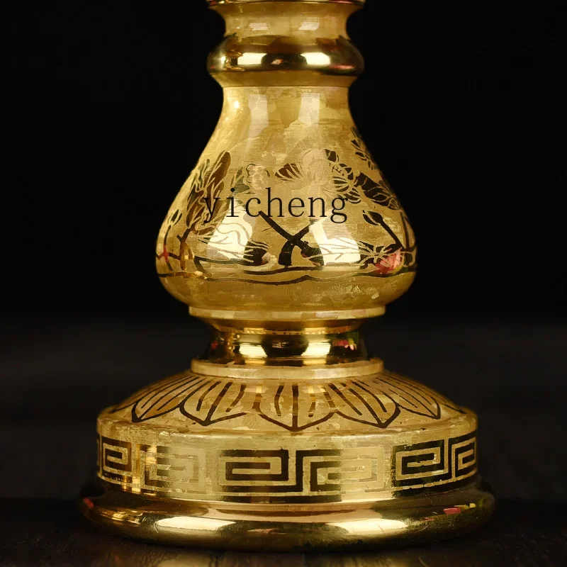 H20- Buddhist Needle Candle Holder Candle Holder Ghee Candle Holder  Needle Long Ming Seat