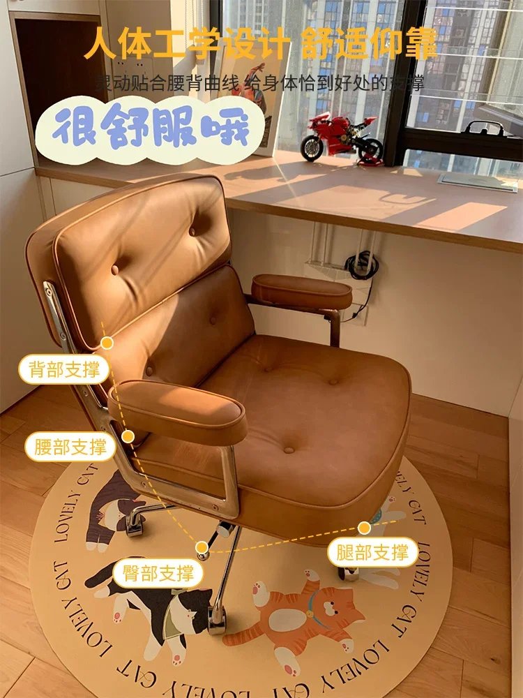 Leisure Office Chair, Comfortable Study Chair Suitable for Long-term Sitting, Girls Must Have Makeup Chair. Home Furniture