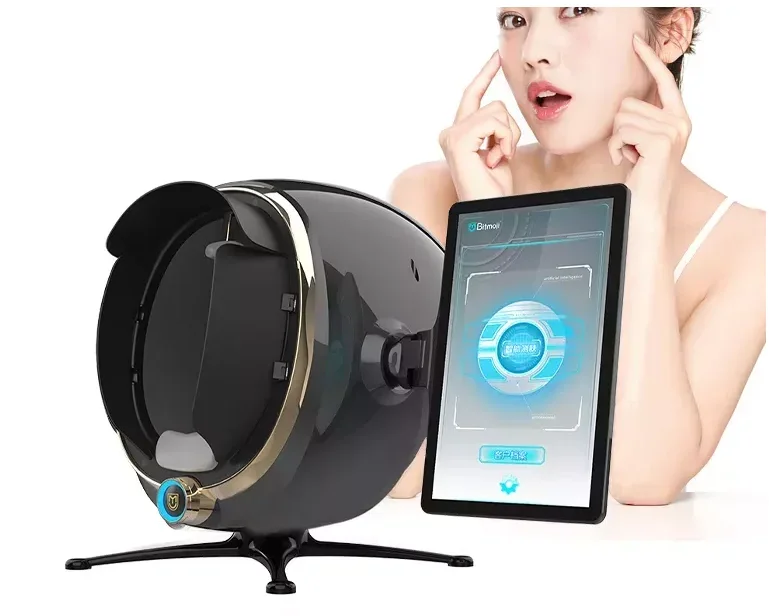 2023z Wholesale 3D Skin Analyzer Portable Face Skin Analysis Machine Magic Mirror Skin Scanner Analyzer Facial Machine for Salon