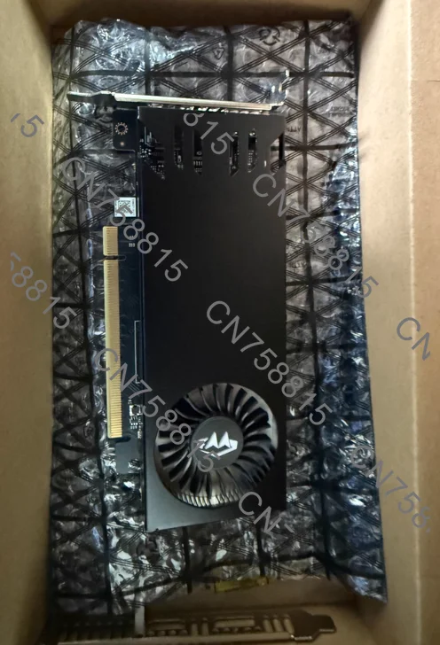 e-sports game graphics card, RTX3050 6G light chasing single slot half-height knife card mini chassis