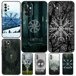Forest Nordic Runes Cover For Samsung Galaxy A34 A24 A54 A14 A52 A42 A32 A22 A12 A51 A71 A53 A33 A23 A13 Case