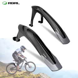Guardabarros RBRL para bicicleta de montaña, guardabarros de liberación rápida ancho, adecuado para alas de bicicleta de 24-29 pulgadas, accesorios ajustables para bicicleta eléctrica