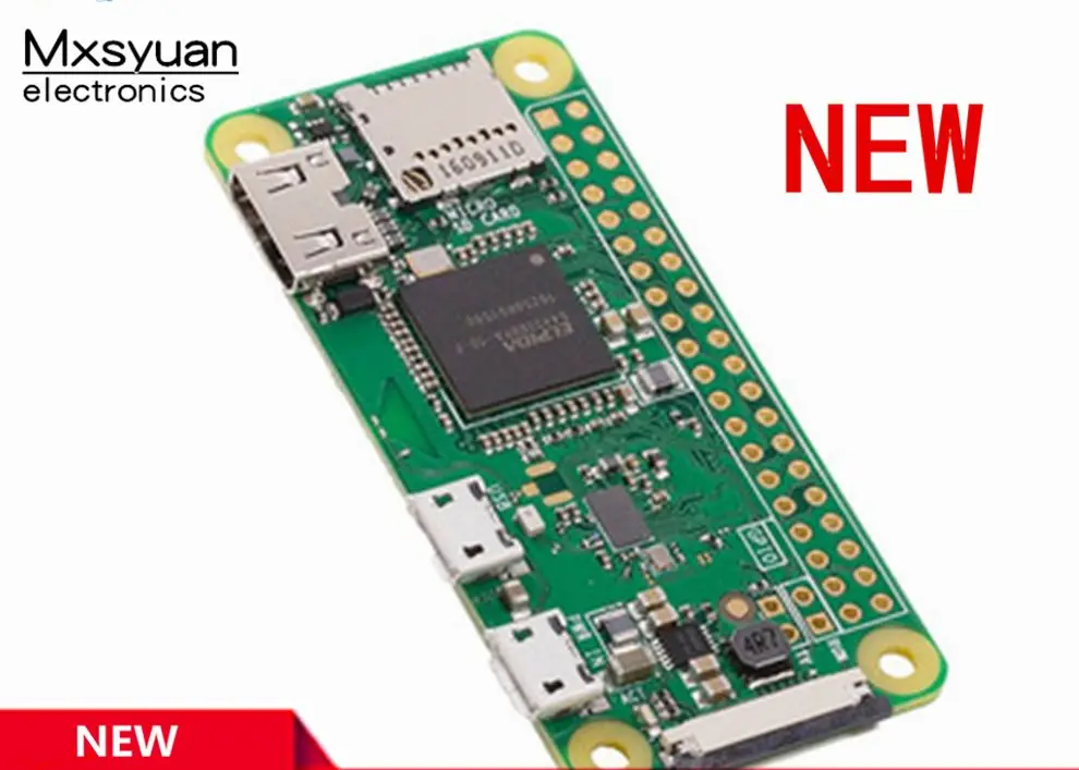 صفر W NEW PI Zero تطوير على متن WiFi Wireless Bluetooth Python Programming Suite