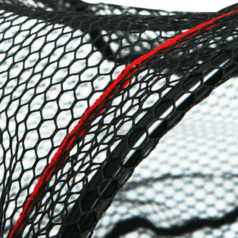 Yinglaite Fishing Landing Net Aluminum Alloy Frame Wood Handle Rubber Coated Non Stick Water For Fly Lure Boat Outdoor Angling - view 4