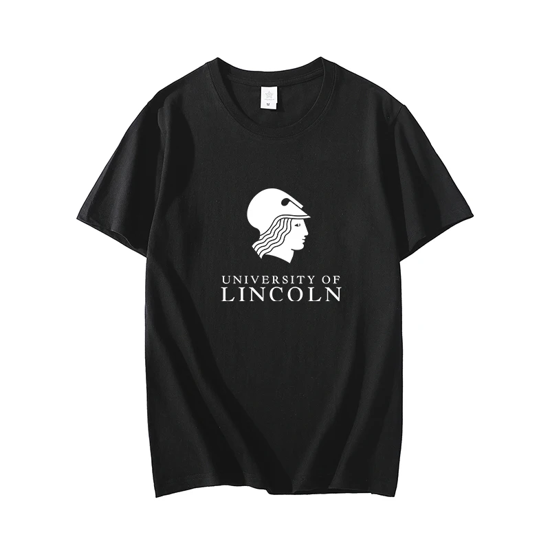 

Lincoln University (UoL) Summer Cotton T Shirts Men Simple O Neck Stretch Solid New Tops Clothing Casual Tshirt Man Streetwear
