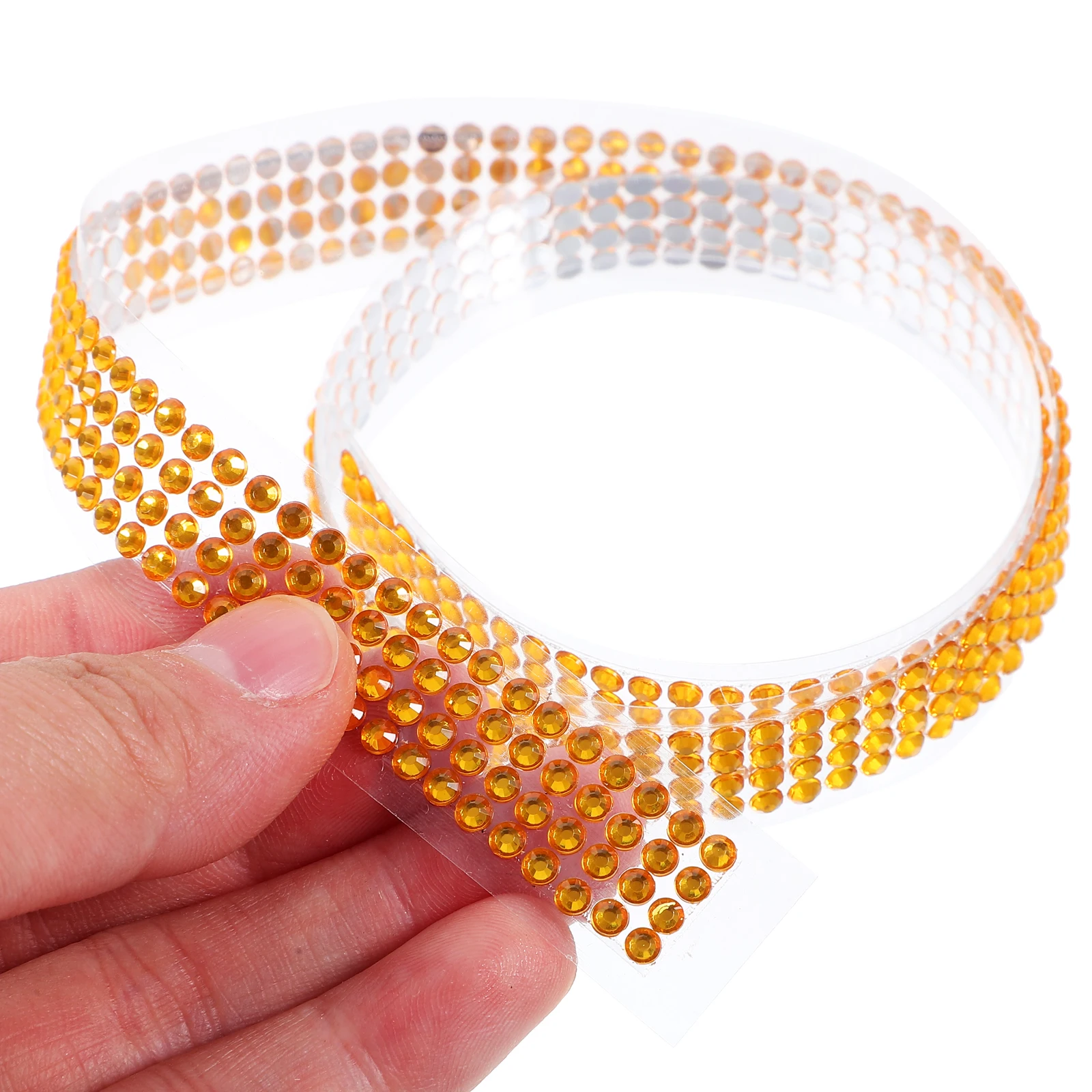 

Diamond Tape Rhinestone Strips Self Adhesive Applique Sticker Stickers for Crafts Colorful Rhinestones