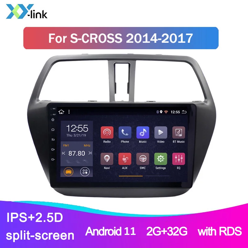 

Android Car Radio For Suzuki S-cross 2014-2017 Car Multimedia Player GPS Navigation System Audio Stereo Accessories No 2 Din DVD