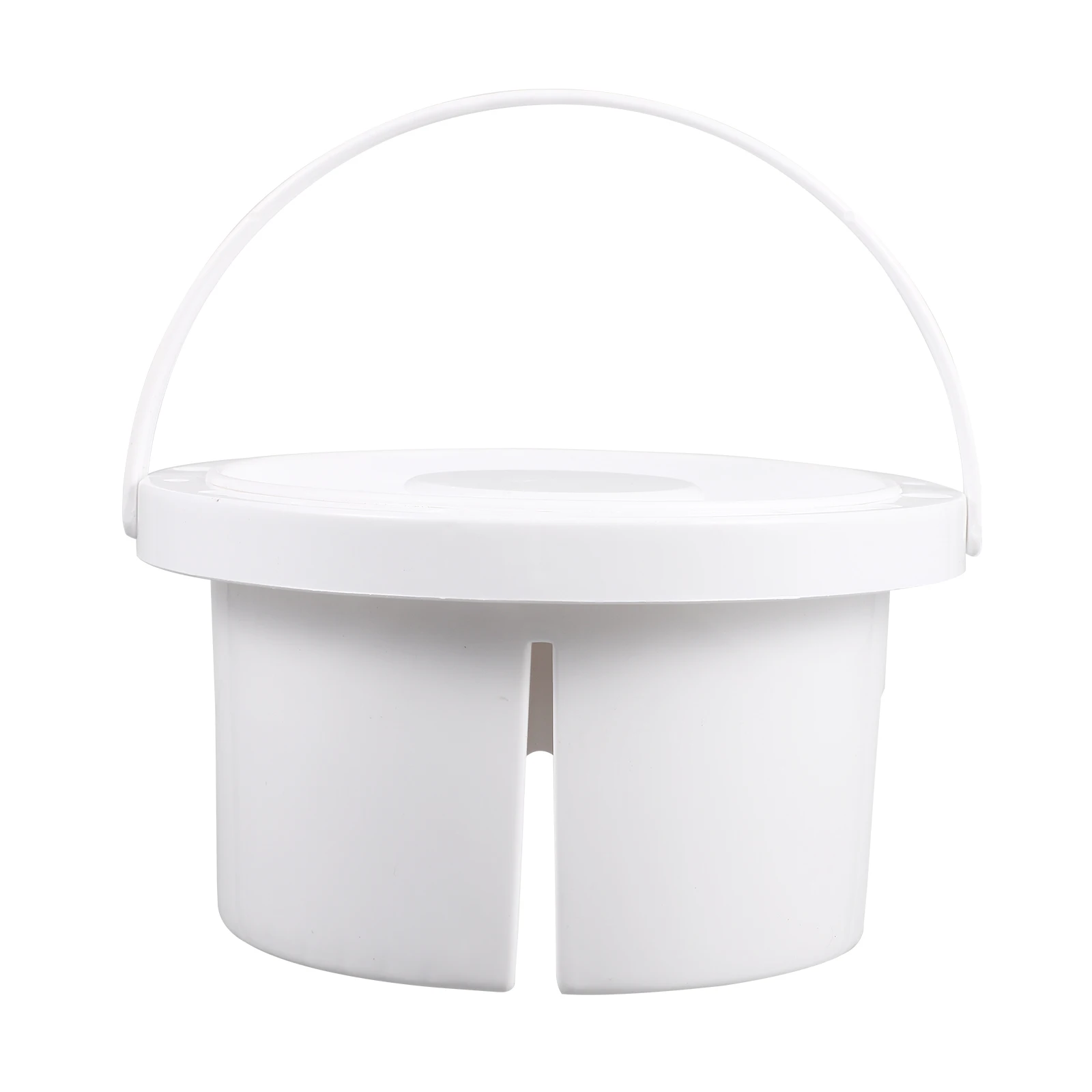 

1pc Plastic Bucket Paint Basin Washer with Holes for Storing Brushes Dry Travel Portable Cleaning Supplies