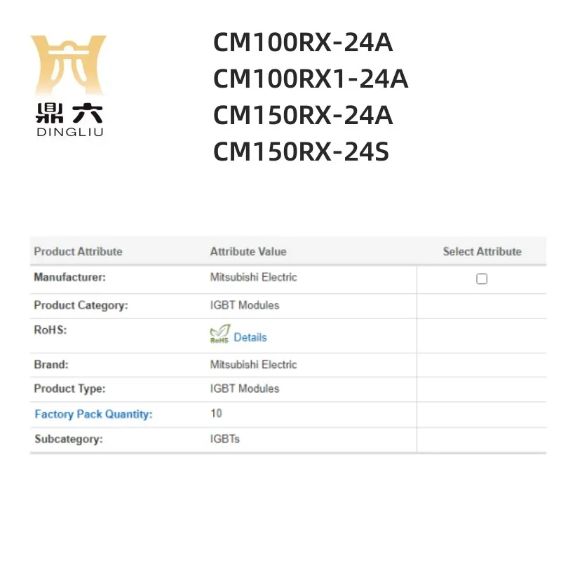 CM100RX-24A CM100RX1-24A CM150RX-24A CM150RX-24S IGBT Modules