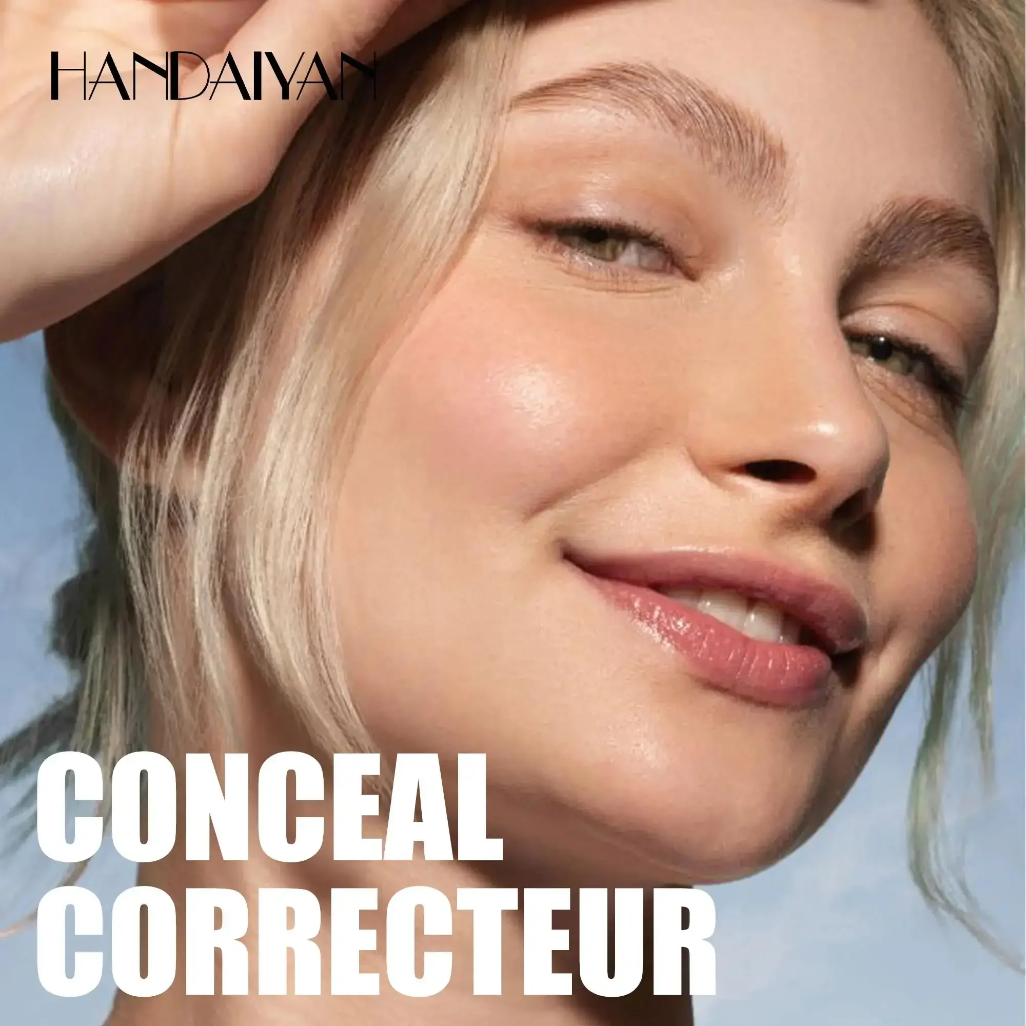 8가지 색상 리퀴드 컨실러 고커버리지 방수 롱래스팅 비건 커버 여드름 다크서클 파운데이션 메이크업 코렉터