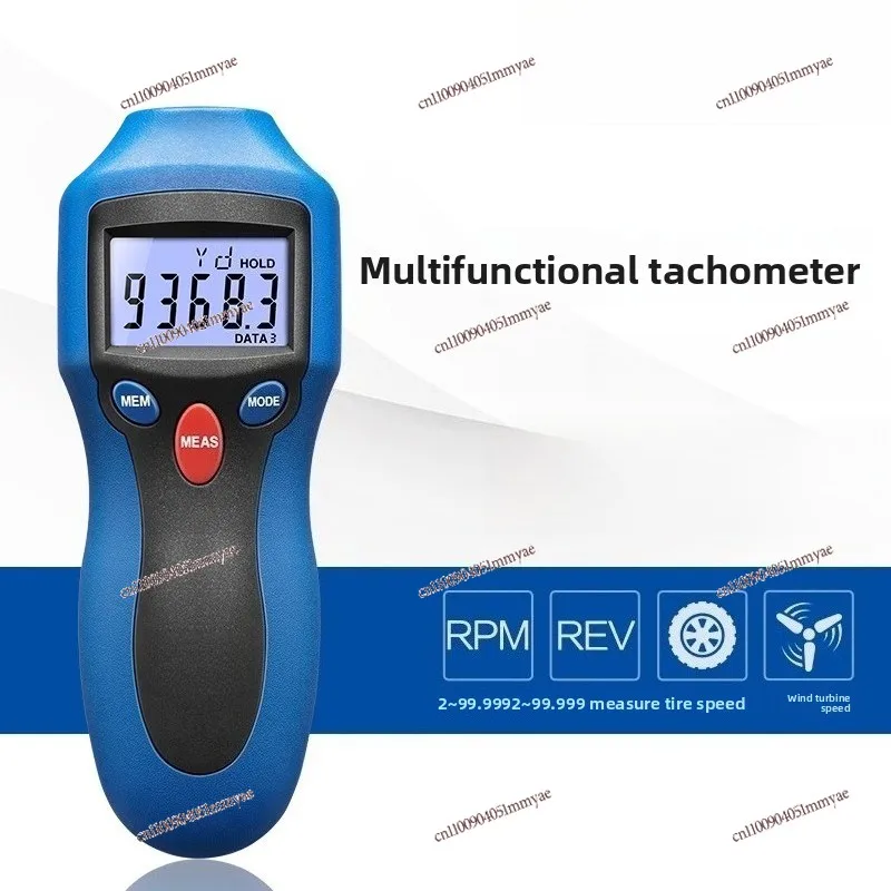 Handheld digital tachometer dual-purpose non-contact testing automotive laser tachometer