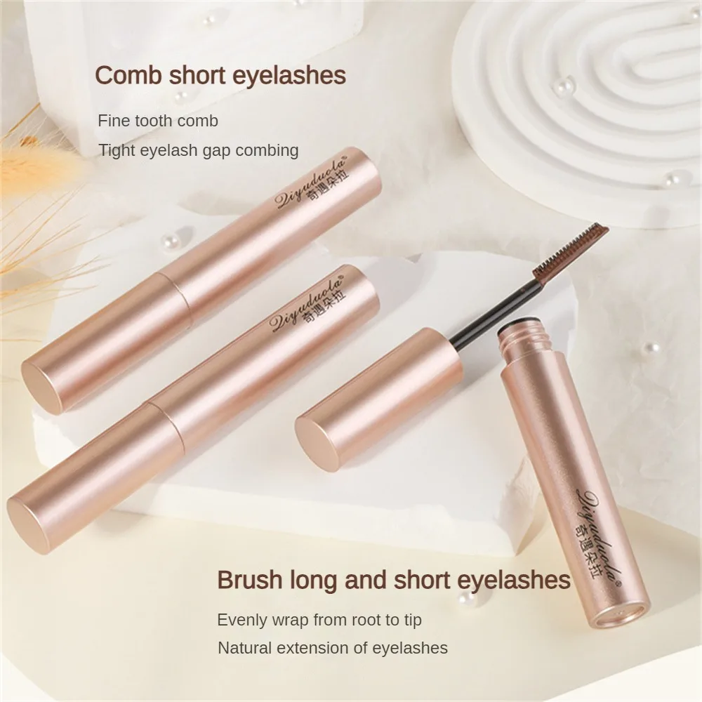 Waterproof And Sweatproof Lengthening Mascara Cosmetic Mascara Black Anti-sweat Mascara Long Eyelashes Thick Mascara Smooth