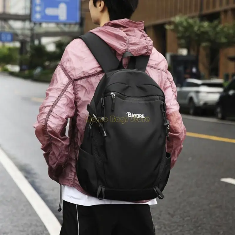X90d Reiserucksack für Teenager Kontrastfarbe Rucksack Korean Styles Rucksack Schule Rucksack großer Kapazitätsrucksack