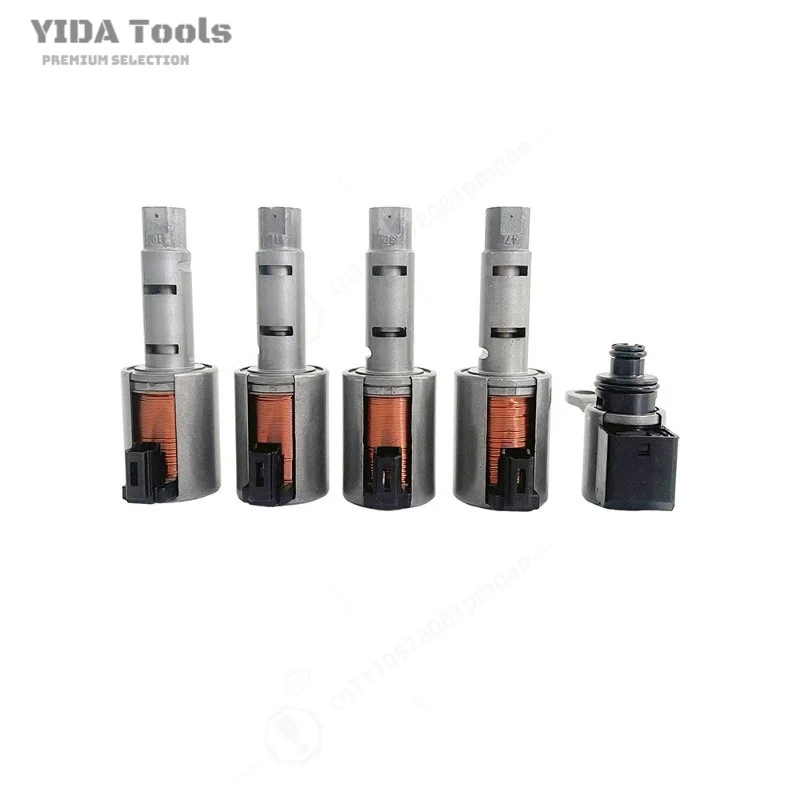 Valve Body Assembly 5 Valves For JF015 CVT Transmission Remanufactured Solenoid Valve Kit Variable Speed Gearbox Repair
