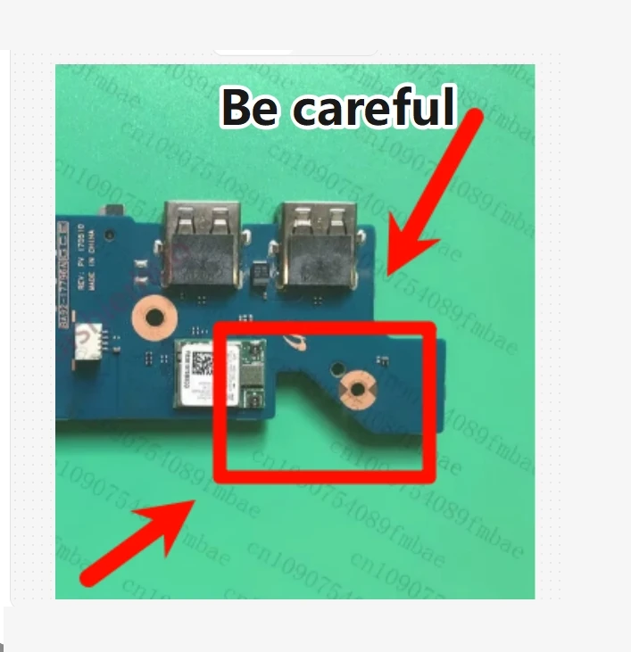 

Authentic Genuine Luminous test for Samsung np800g5h 800g5h power button USB WLAN board BA92-17796A gtx1060