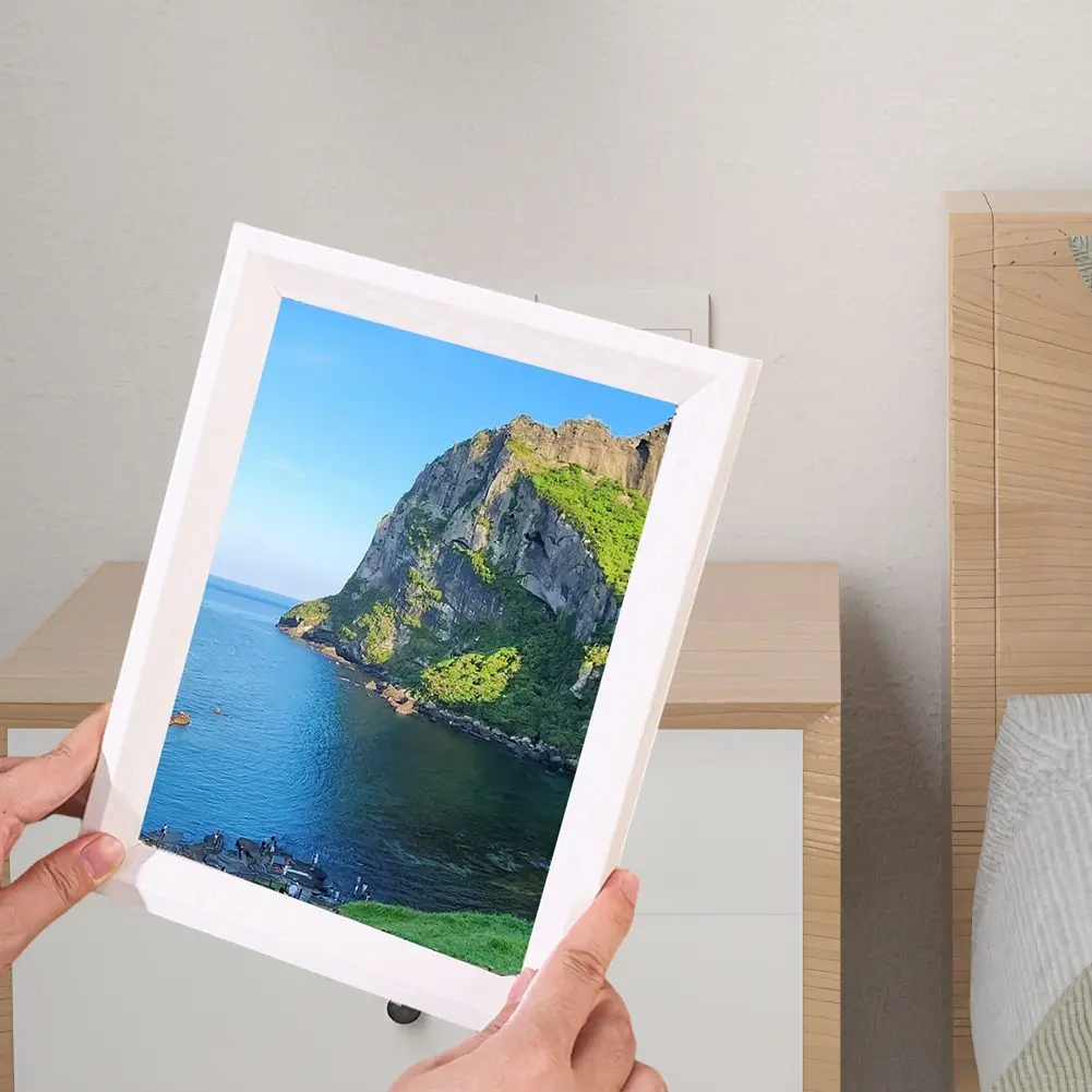 Desk Tabletop Display Certificate Frame Elegant Picture Frame Design Stationery Portrait And Landscape Orientation