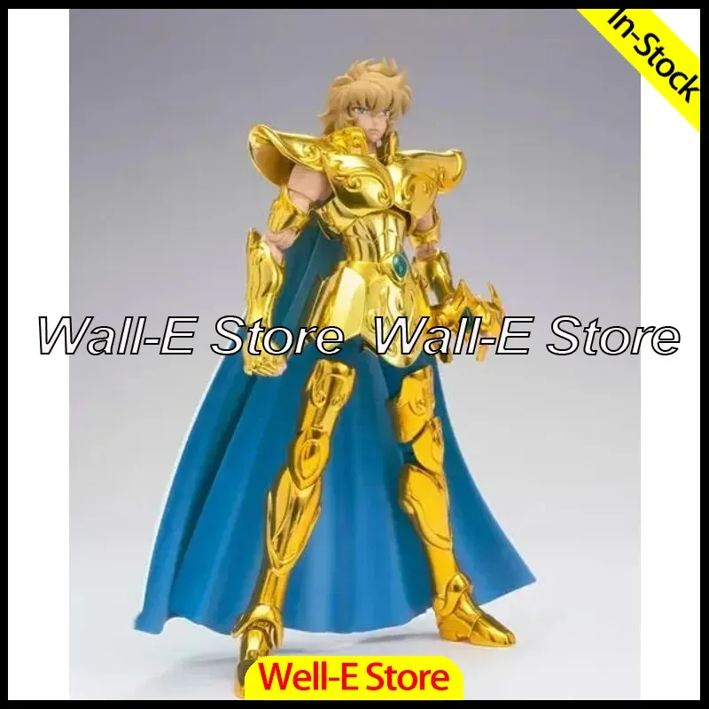 In-Stock RESTOCK Metal Club MC EX Leo Aioria Saint Seiya Metal Armor Cloth Myth Gold Anime Action Figure Model Toys Gifts