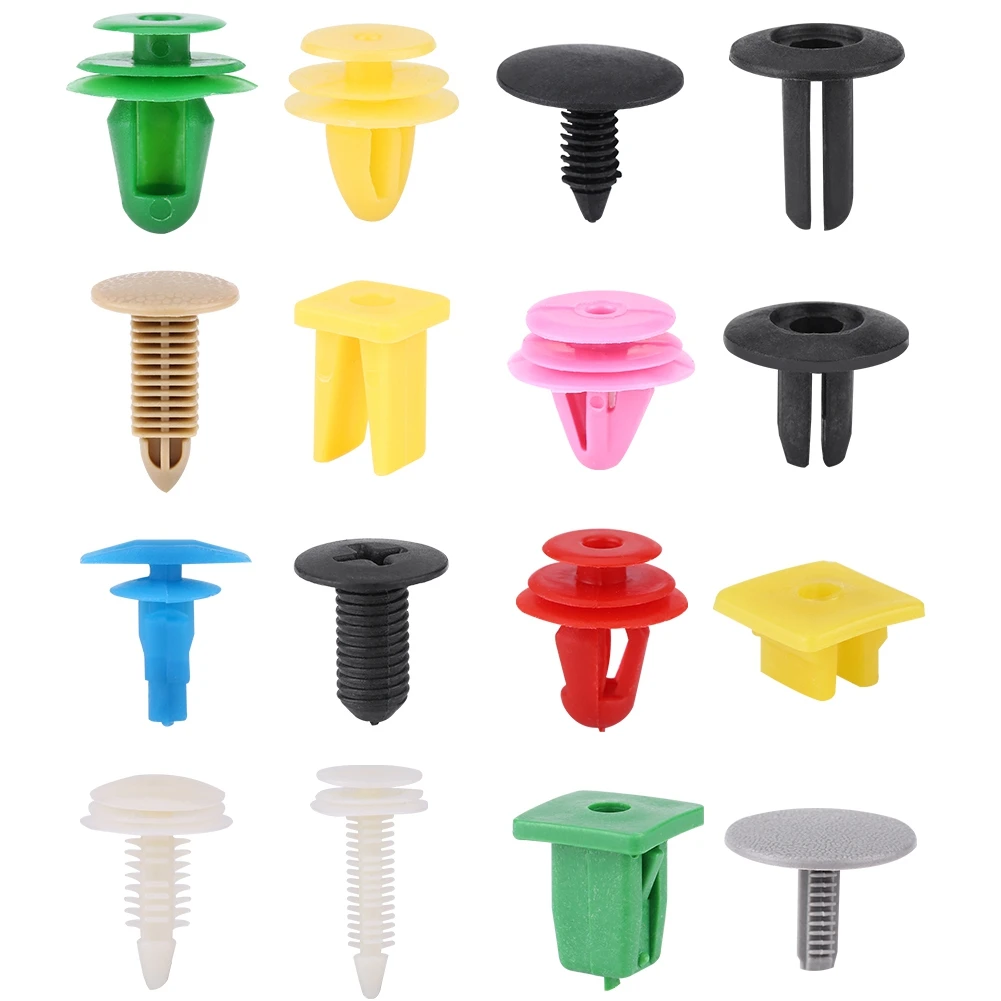 Bumper Fastener Assorted Plastic Car Door Trim Clip Bumper Fastener Retainer Rivet Push Pin Kit Car Door Fastener