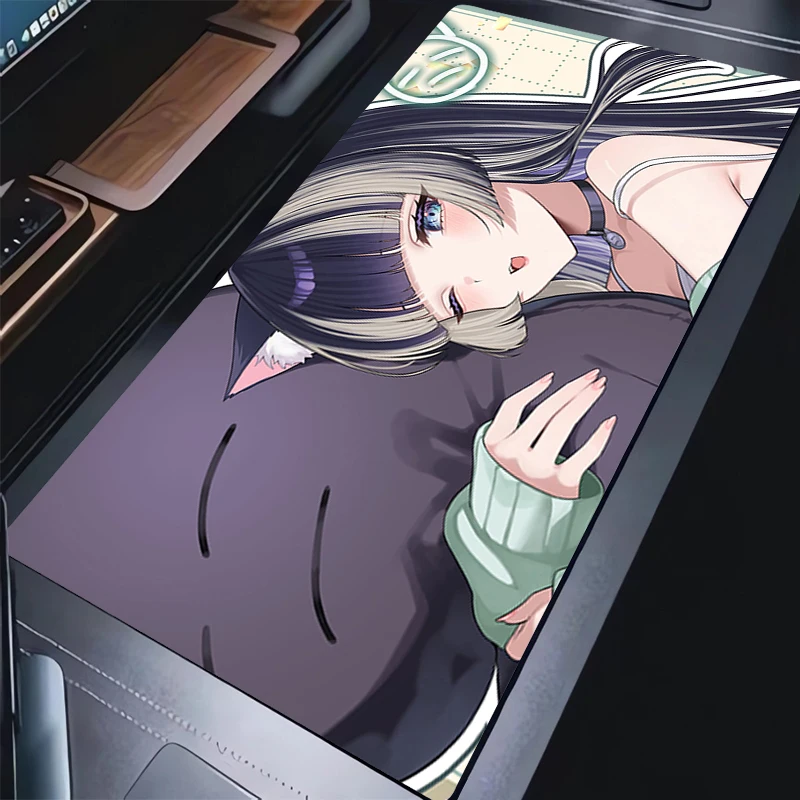 

Mouse Pad PC Hololive Juufuutei Raden Mousepad Laptop Anime Girl Gamer Keyboard Pad Gaming Accessories Kawaii Desktop Mouse Mat