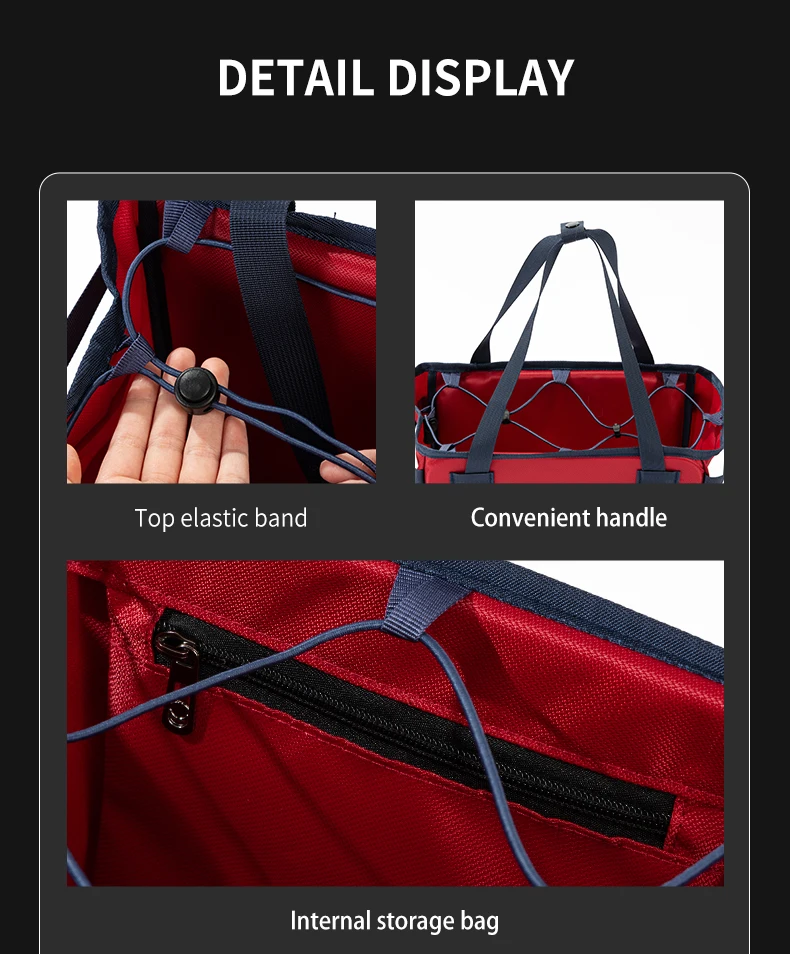 Brompton Faltrad 2602 Kleiner Mini-Vorderkorb Wasserdichte Abnehmbare Handtasche mit Schweinsnase-Adapter – Detail 9