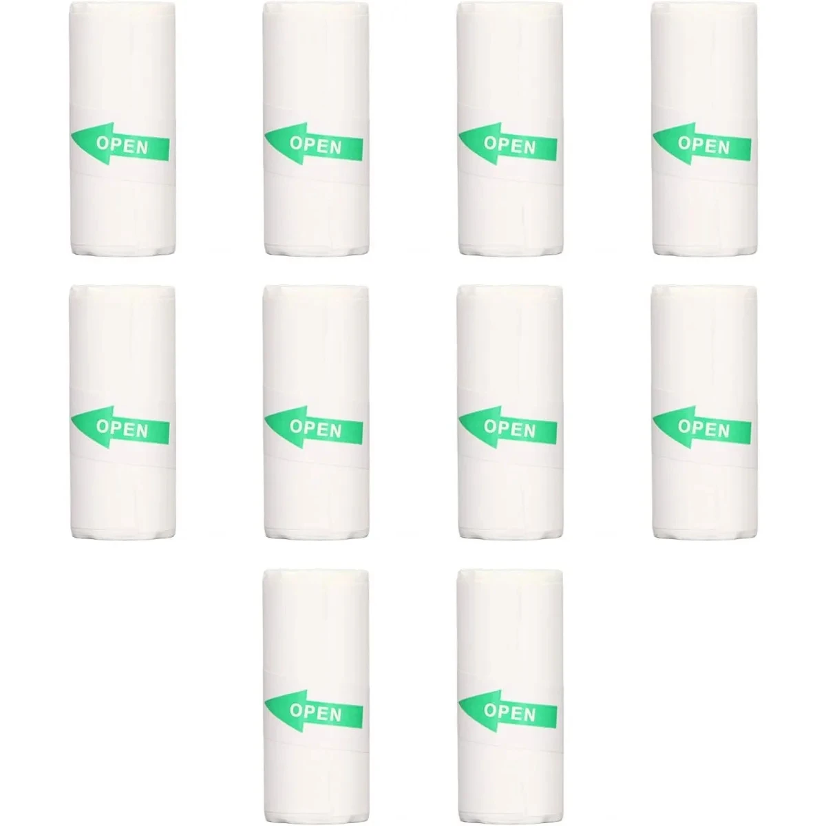 Papel para impresora Mini, papel térmico autoadhesivo para peripage, papel adhesivo imprimible para impresora térmica de bolsillo, 10 Uds.