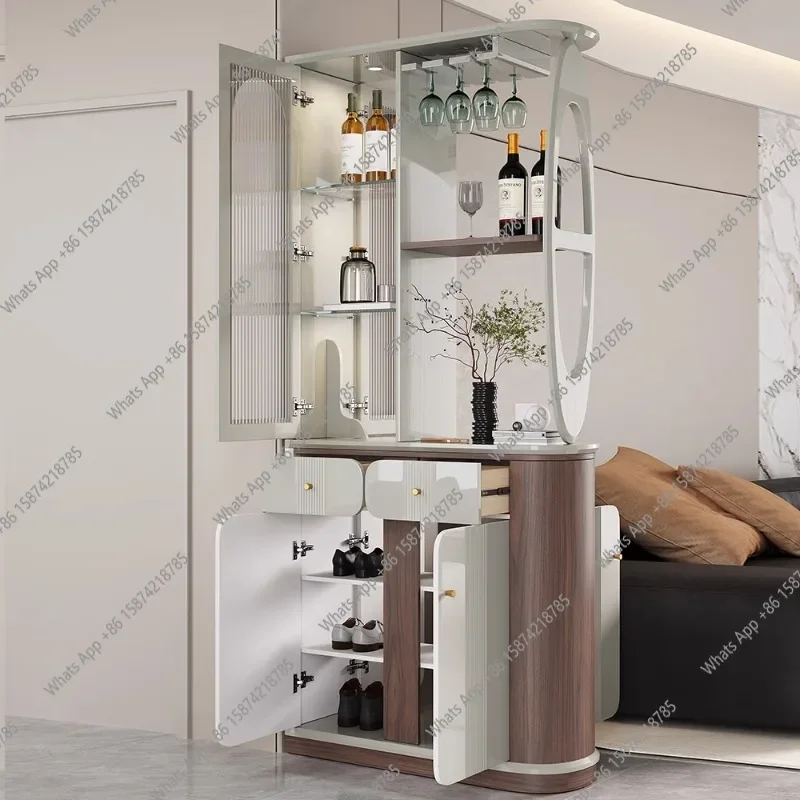 

YX Curio Nordic Living Room Cabinets Storage Bookshelf Display Cabinets Organizer Shoe Drawers Luxury Cajonera Trendy Furniture