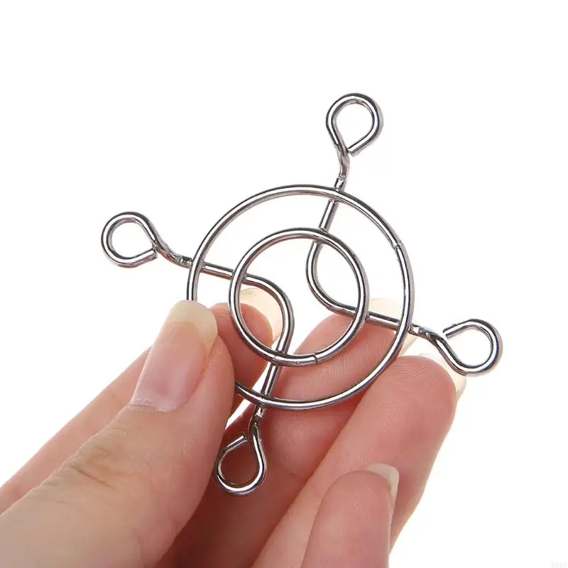 MOLF PC cho Vỏ Quạt Làm Mát Vỉ Nướng Máy Tính Quạt Tản Nhiệt Bảo Vệ Ngón Tay Bao 3cm