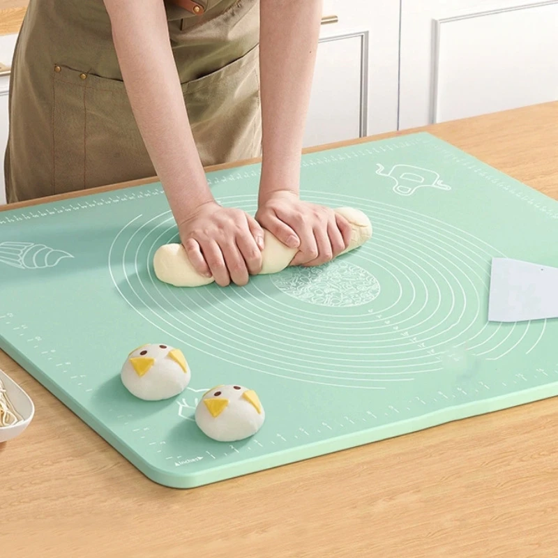 

Extra Large Silicone Kneading Mat- Non-Stick, Food Grade Household Anti Slip Panel Mat, for Dough, Pizza, Cake, Bread, Cookies