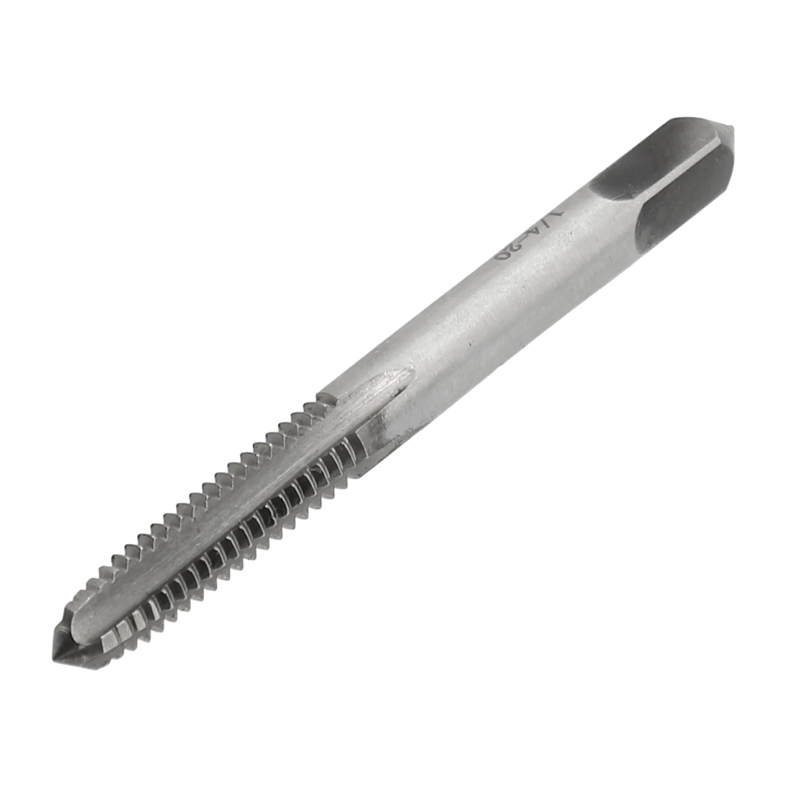 1 Pcs Screw Tap 1/4-20 UNC-2B HSS Right Hand Thread Drill Screw Tap 70mm Spiral Point Flute Hand Tools Repair Tool