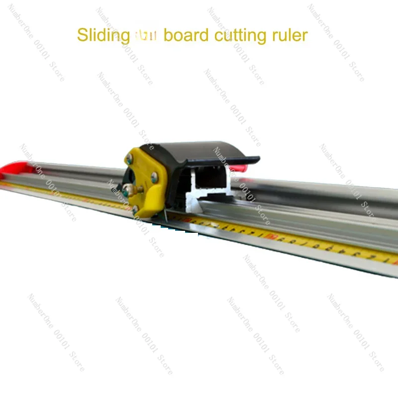 Protective Sliding  Board Cutting Ruler Anti-skid and Anti-running Ruler Aluminum Alloy Art