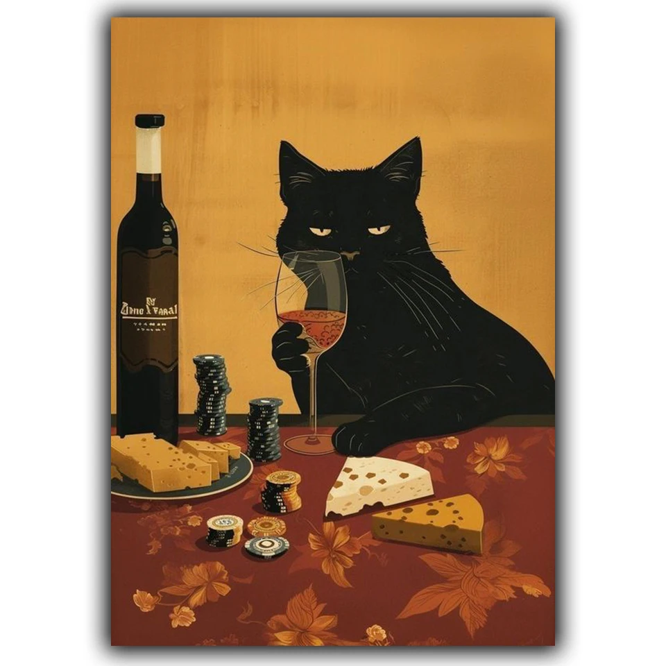

1000 PCS Puzzles for Adults , Abstract Cute Cat Jigsaw Puzzles Educational Games Colorful Puzzles Gifts Home Decor