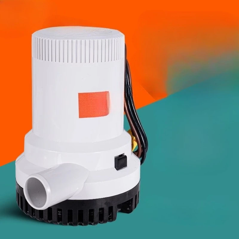 

Large Flow Water Bilge Pump Submersible Marine Pump Electric DC Drainage 12V24V Pump Yacht